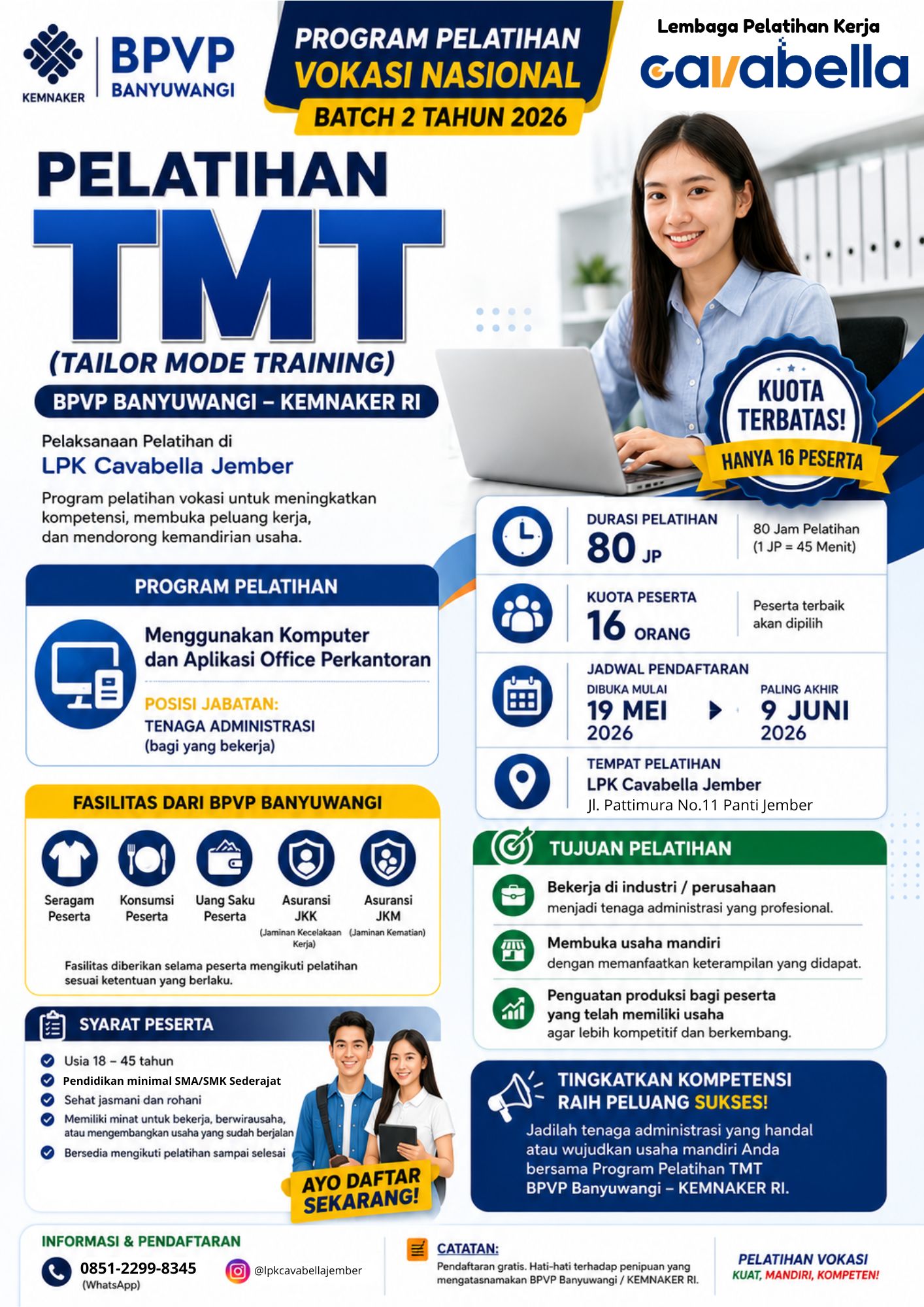 Brosur TMT BPVP Banyuwangi